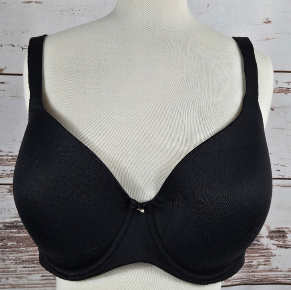 Soma Embraceable Perfect Coverage Bra Black Size 40DD - Picture 1 of 4